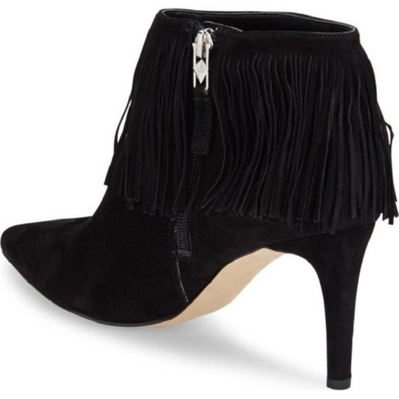 SAM EDELMAN Kandice Suede Leather Ankle Booties - Picture 2 of 5